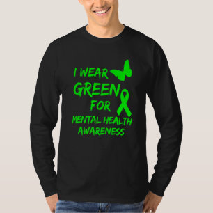 Camiseta Me pongo verde por el Mes de Concientización sobre
