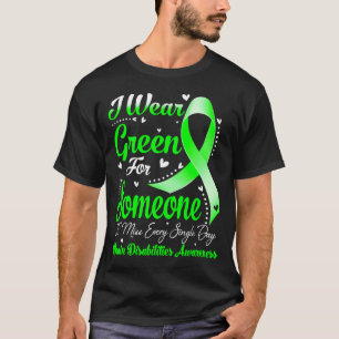 Camiseta Me pongo verde por la conciencia de discapacidades