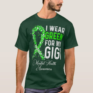 Camiseta Me Pongo Verde Por Mi Conciencia De Salud Mental G