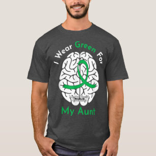 Camiseta Me pongo verde por mi tía Concienciación sobre la