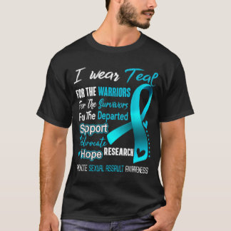 Camiseta Me pongo verde turquesa por la concienciación sobr