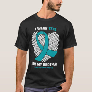 Camiseta Me pongo verde turquesa por mi hermano, conciencia