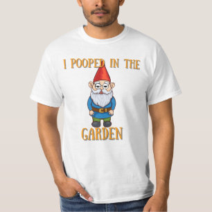 Camiseta Me popé en el jardín