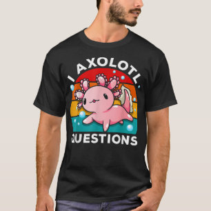 Camiseta Me Pregunto Aolotl Curioso Chicas Aolotl Niños