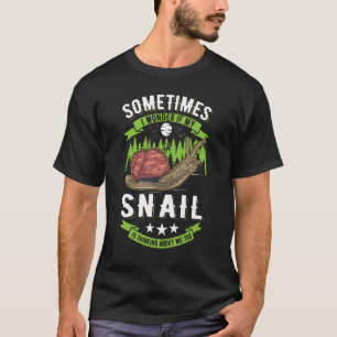 Camiseta Me Pregunto Si Mi Caracol Está Pensando En Mí Tamb