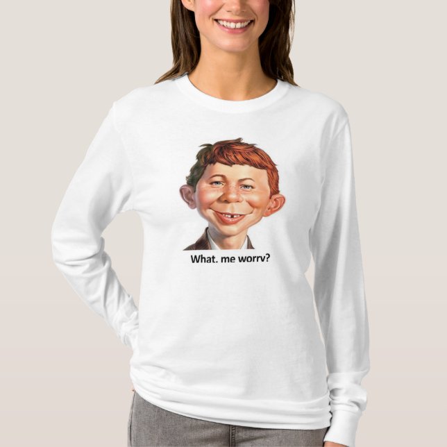 Camiseta ¿Me Preocupa? (Anverso)