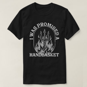 Camiseta Me prometieron una horca divertida para un cesto