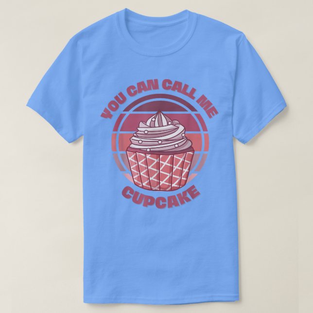 Camiseta Me Puede Llamar Cupakes Funny Baker Baking Retro C (Diseño del anverso)