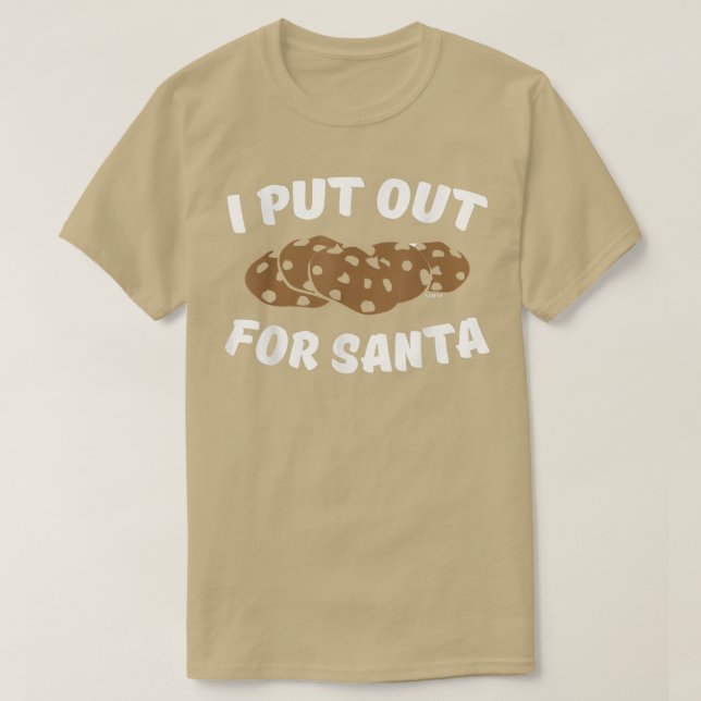 Camiseta Me Puse A Santa (Diseño del anverso)