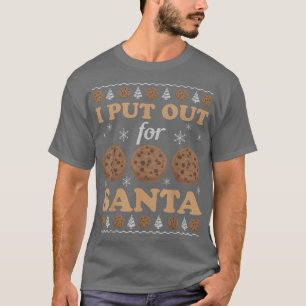 Camiseta Me Puse Para Las Galletas De Navidades Feo De Sant