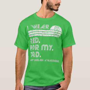 Camiseta Me puse rojo para mi papá, un informe de sensibili