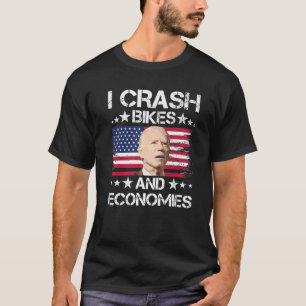 Camiseta Me Quebré Las Bicicletas Y Las Economías Graciosam