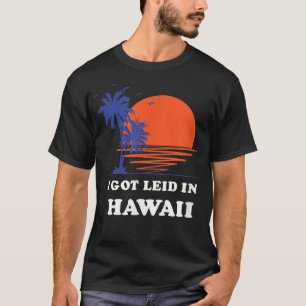 Camiseta Me quedé despierto en el Tee de Surf de Hawaii Ret