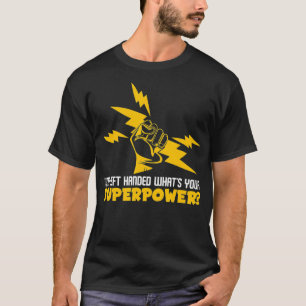 Camiseta Me quedo con la mano ¿Cuál es tu superpoder?
