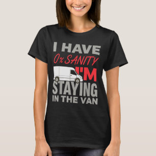 Camiseta Me quedo en la furgoneta Funny Phasmophobia Hombre