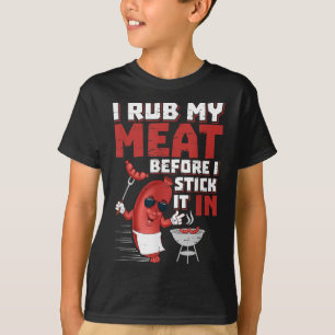 Camiseta Me Rapeo La Carne Antes De Pegarla En El Verano De