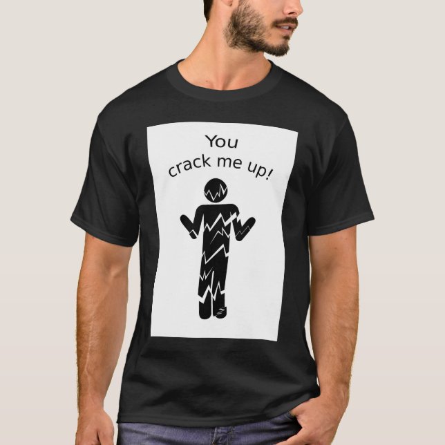 Camiseta ¡Me resquebrajas! (Anverso)