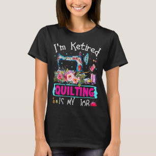 Camiseta Me Retiré De Salto Es El Trabajo De Coser La Vida