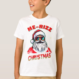 Camiseta Me-Rizz Navidad generación Alpha meme divertido