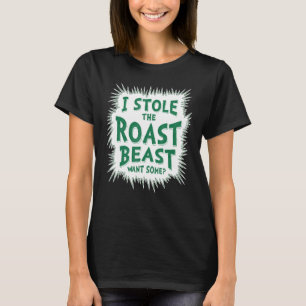 Camiseta Me Robé La Bestia De Roast Quiero Algo