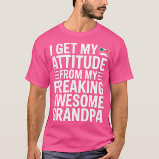 Camiseta Me sale la actitud de mi fantástico y alucinante a