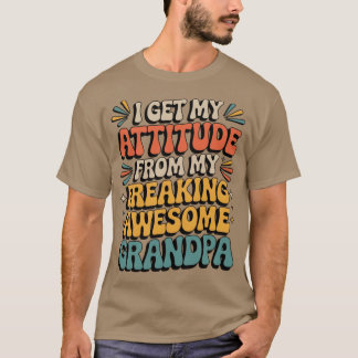 Camiseta Me sale la actitud de mi fantástico y alucinante a