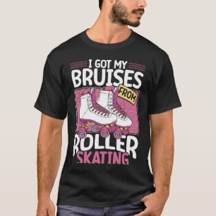 Camiseta Me Salieron Moretones Por Patinar Sobre Ruedas Rev