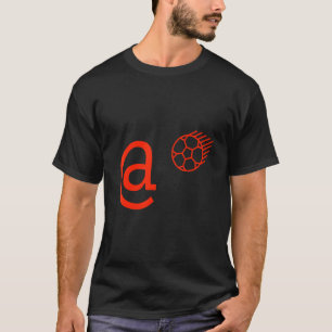 Camiseta ME@ @ seguido sigue anima a ver fútbol rojo