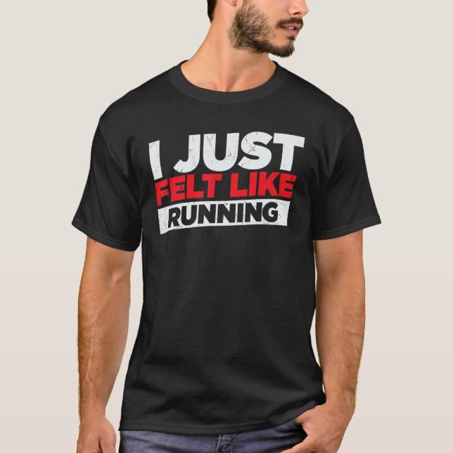 Camiseta Me Sentí Como Correr, Amar Correr (Anverso)