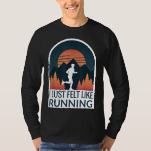 Camiseta Me Sentía Como Correr En Marathon Gump Jog