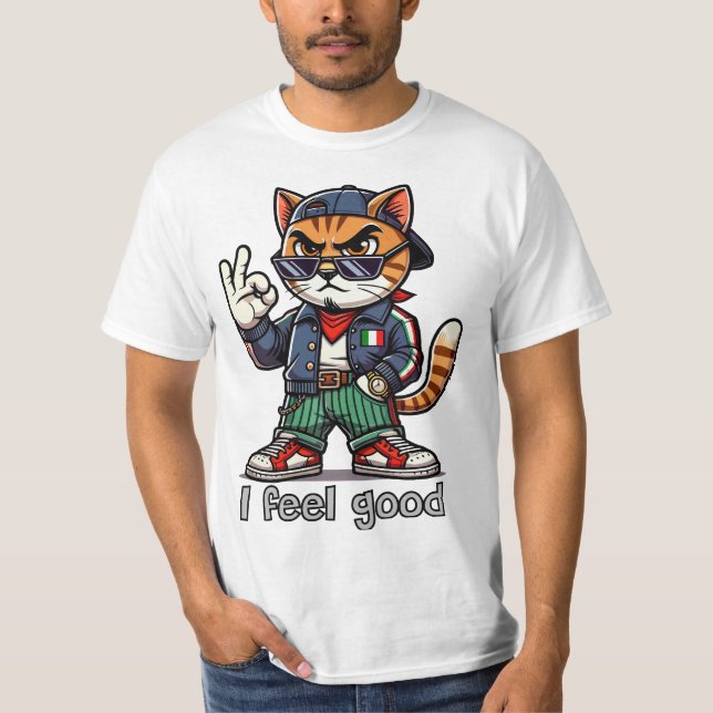 Camiseta ¡Me siento bien! (Anverso)