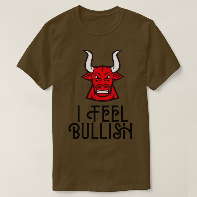 Camiseta Me Siento Bullish 6 (Diseño del anverso)