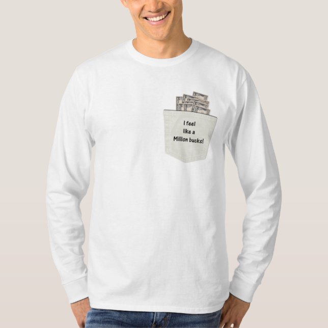 Camiseta Me siento como un millón de burlas (Anverso)