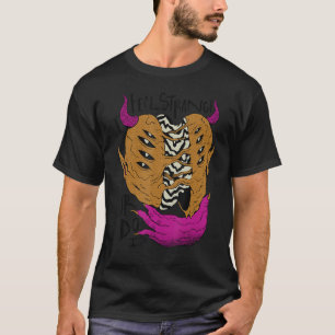 Camiseta Me siento o me asusta el espeluznante demonio de m
