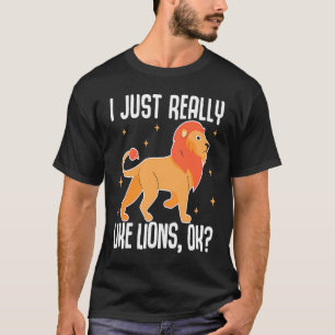 Camiseta Me Siento Realmente Apegado a los Leones OK  León 
