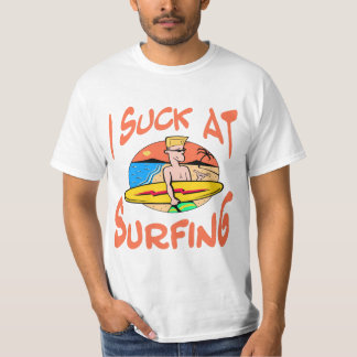Camiseta Me Suck En El Surfing