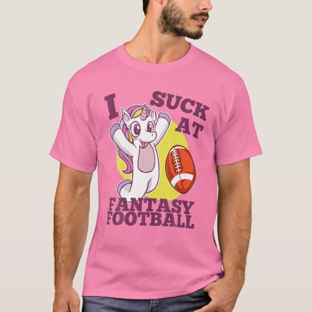 Camiseta Me Sumerjo En El Fantasía Futbolística Una Fantasí (Anverso)