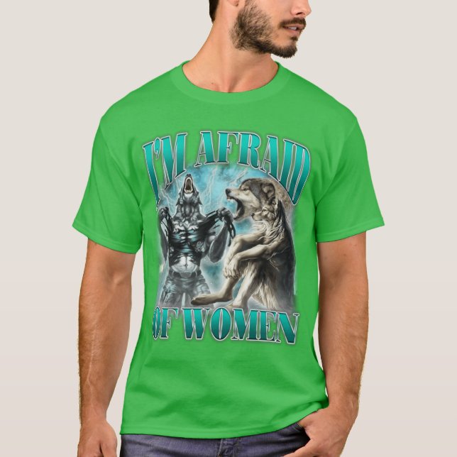 Camiseta me temo de mujer vintage (Anverso)