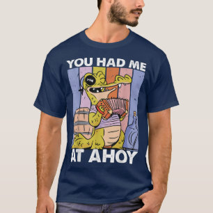 Camiseta Me Tenías En Ahoy Pirate Cute Alligator
