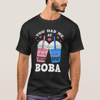 Camiseta Me Tenías En Boba Bubble Tea Tapioca Pearls