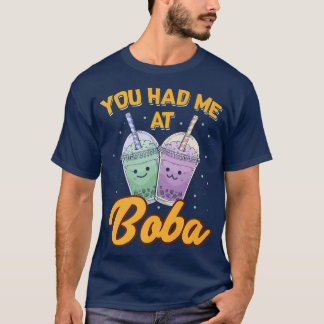 Camiseta Me Tenías En Boba Tea Lover Bebiendo Tea Cup De T