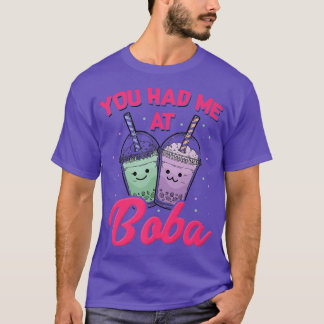 Camiseta Me Tenías En Boba Tea Lover Bebiendo Tea Cup De T