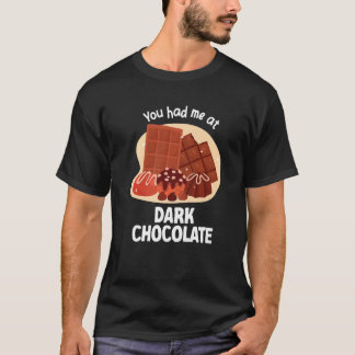 Camiseta Me Tenías En Chocolate Oscuro Chocolate Oscuro