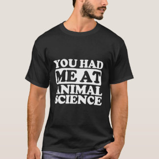 Camiseta Me Tenías En Ciencias Animales
