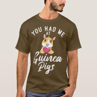 Camiseta Me tenías en Cute Guinea Pigs
