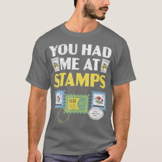 Camiseta Me Tenías En El Coleccionador De Estampillas Phila