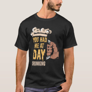 Camiseta Me Tenías En El Día Bebiendo El Cruise Retro Beach