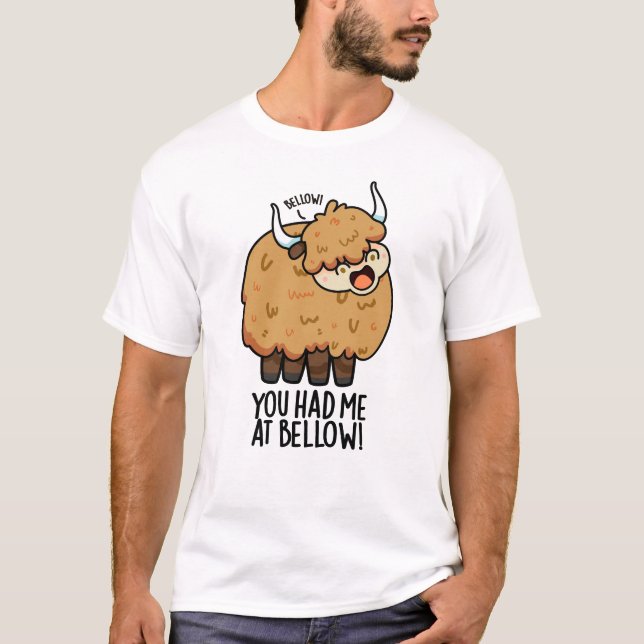 Camiseta Me Tenías En El Funny Yak Pun (Anverso)