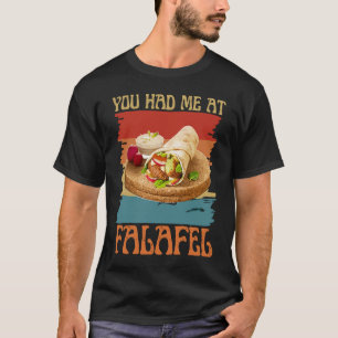 Camiseta Me Tenías En Falafel Beans Cocina Árabe Vegan