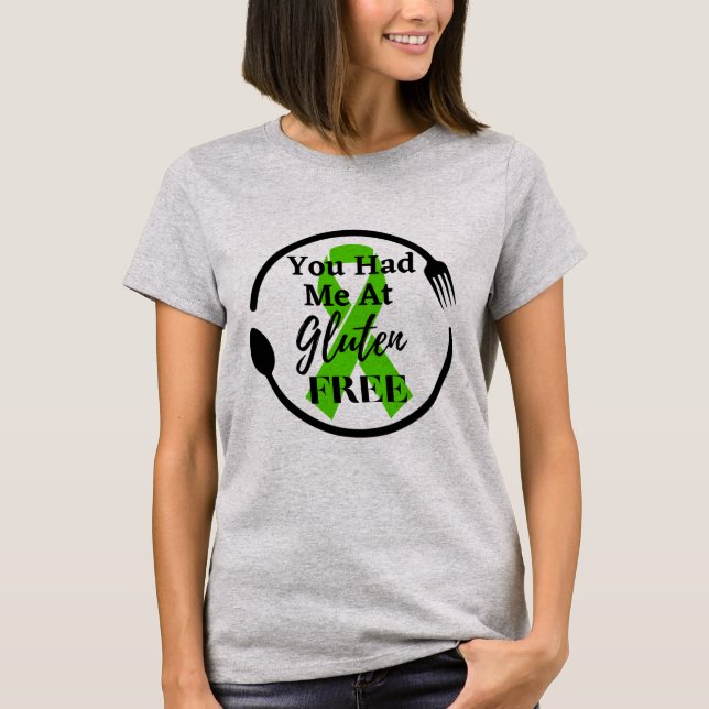 Camiseta Me Tenías En Gluten Free | Enfermedad celiaca (Anverso)